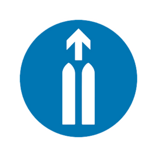 Balise PSI Garder skis parallèles BALI-ABS-RM133